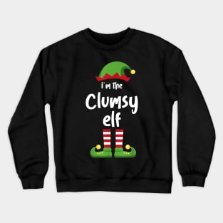 I'm The Clumsy Elf Family Matching Christmas Pajama Gifts Crewneck Sweatshirt